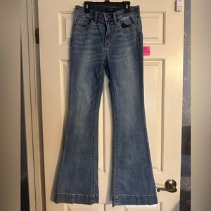 Women's Judy Blue Trouser Flare Jeans Size 5/27
